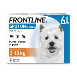 Frontline Chien Spot On de 2 à 10 kg