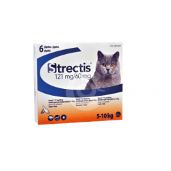 STRECTIS Spot-On Chat de 5 à 10 kg